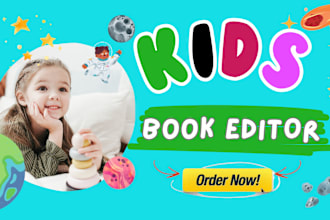 proofread and edit children books, stories, and poems, grammar check