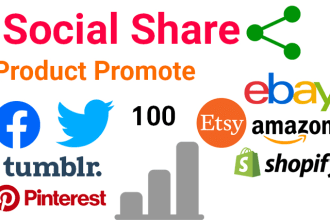 give social sharing for etsy amazon shopify ebay product