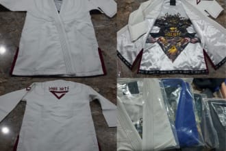 design custom bjj gi and nogi techpack for manufacturing