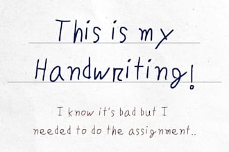 create a custom font from your handwriting