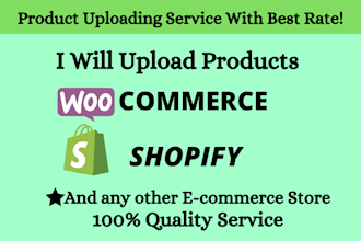 upload product quickly in your woocommerce and shopify store