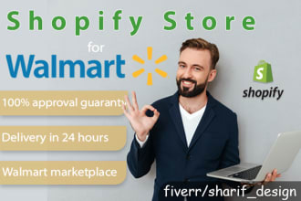 create shopify store for walmart marketplace approval