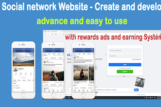 build social media websites for you
