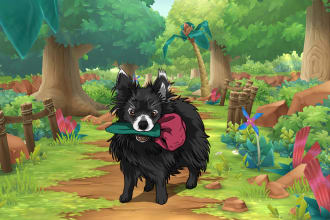 draw your pets into cute cartoons