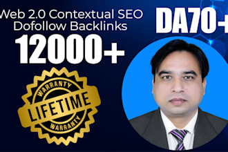 high quality SEO dofollow authority contextual  backlinks white hat links