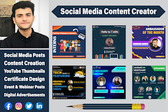 be social media content creator