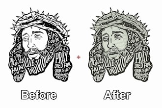 do embroidery digitizing skirt, patch, logo in 1 hour