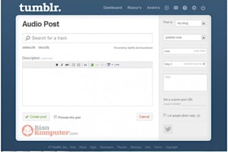 make a free website web 2 pages in blogspot wordpress tumblr