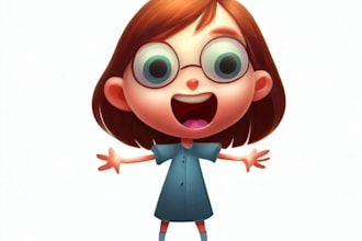 make requested illustrations and cartoon character designs