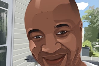 make your personal portraits cartoon art