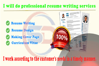 do professional resume writing services