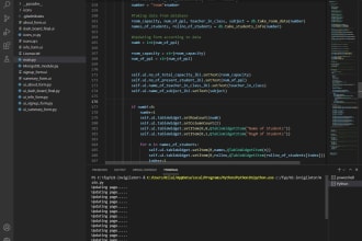 be your developer for windows apps in c sharp and python