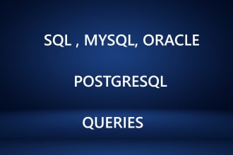 do mysql,mssql,postgresql tasks and queries