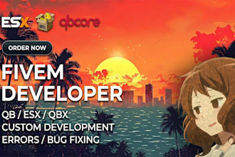 develop or fix your fivem server