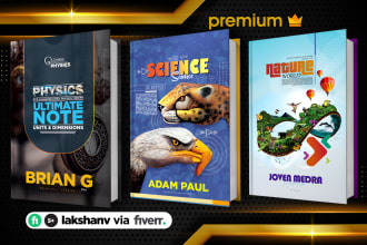 design eye catching ebook cover or kindle cover