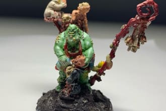 paint your warhammer or d and d miniature to a high standard