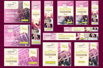 design google ads, posts, covers, and web banner design