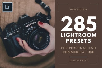 provide you with 285 lightroom presets