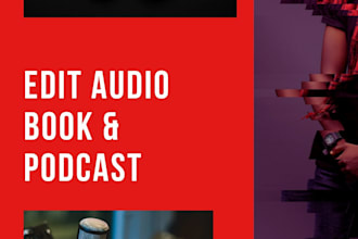 edit  audio book for amazon at acx quality