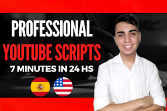 write a killer youtube video script