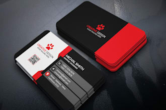 design unique creative professional business card