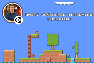 do unity developer job interview simulation