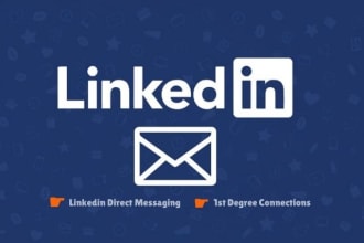 send linkedin messages to your 1st degree connections