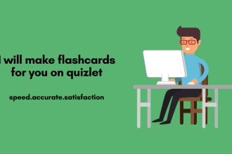 make flashcards for you on quizlet