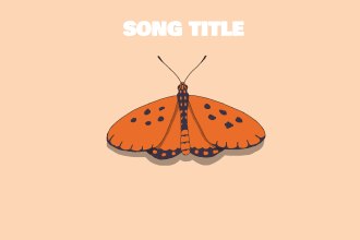 draw lofi music cover