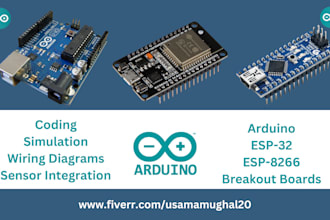 do arduino programming and prototyping with simulation in 24 hours