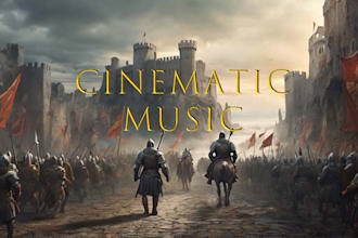 compose and produce cinematic music for your project