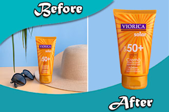 edit and retouch product photos