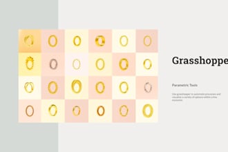 develop your parametric grasshopper script and model