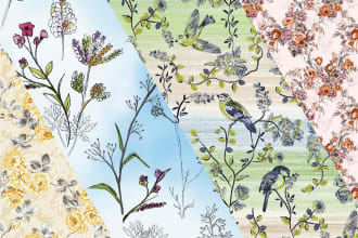 create seamless pattern textile design pattern design