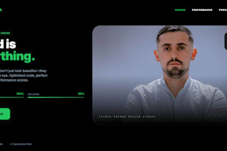 design a fast website