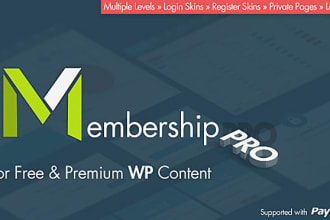 install and setup ultimate membership pro