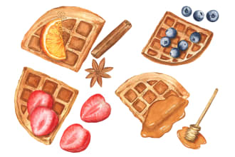 paint watercolor food illustration