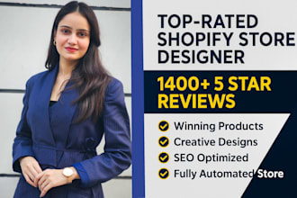 do shopify store design, redesign shopify dropshipping store, shopify website