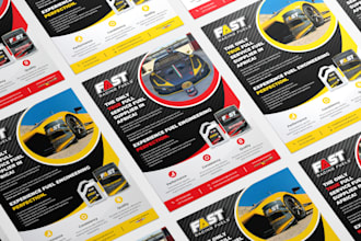 create a world class business flyer or brochure design