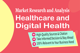 do healthcare and digital health market research