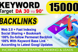 provide niche keyword related dofollow SEO backlinks