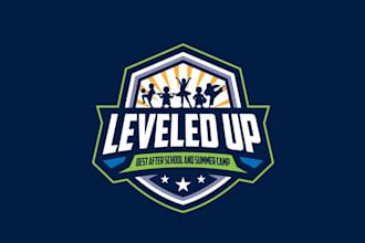 create an awesome after school and summer camp logo