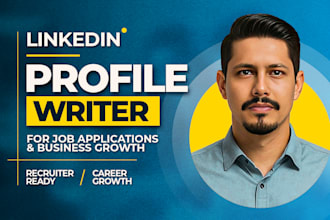 write and optimize your linkedin profile and company page