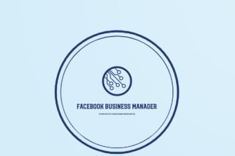 fix issues or setup facebook business manager and page