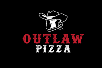 design fun and edgy logo for outlaw pizza