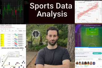 analyze sports analytics and develop predictive models