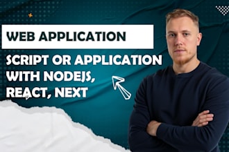 any kind of script or application with nodejs and typescript
