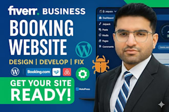 make hotel booking wordpress website or air bnb website