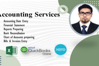 do book keeping, financial statements and report preparing