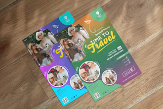 do professional banner and flyer
